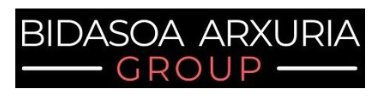 Logo bidasoa arxuria